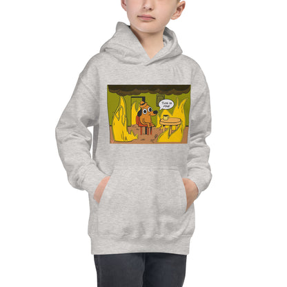 This Is Fine - Kids Hoodie