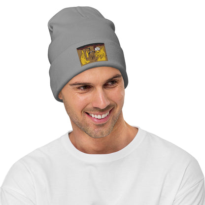 This Is Fine - Embroidered Beanie