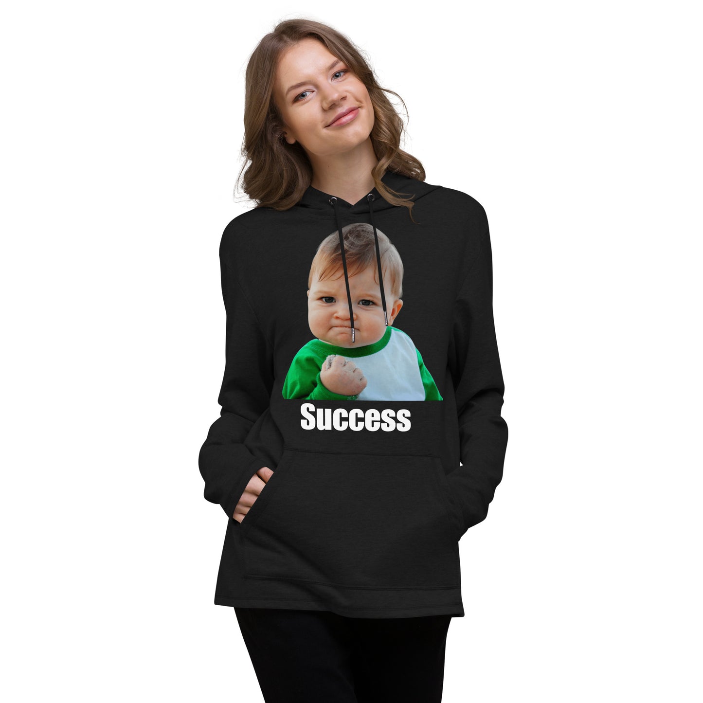 Success Kid - Unisex Lightweight Hoodie