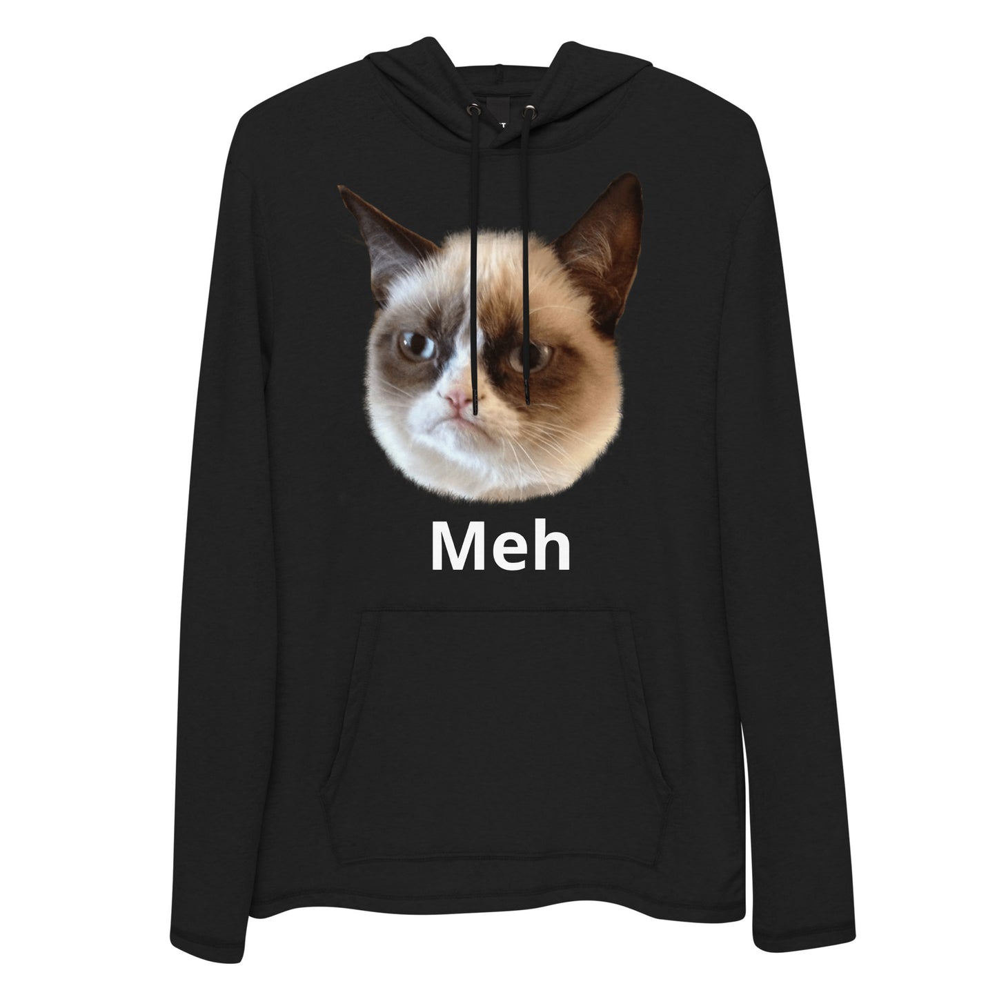 Grumpy Cat - Unisex Lightweight Hoodie