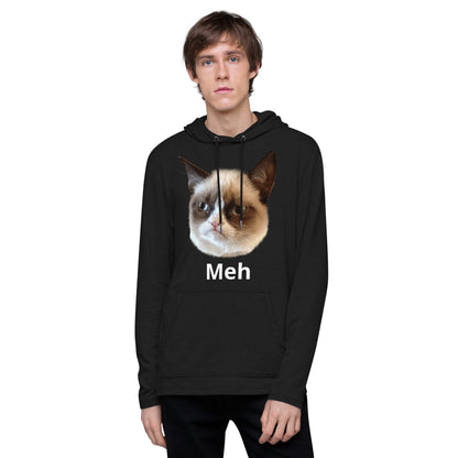 Grumpy Cat - Unisex Lightweight Hoodie