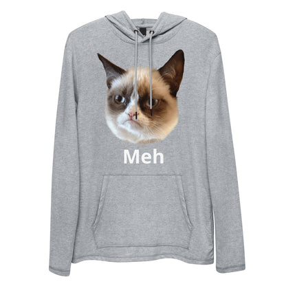 Grumpy Cat - Unisex Lightweight Hoodie